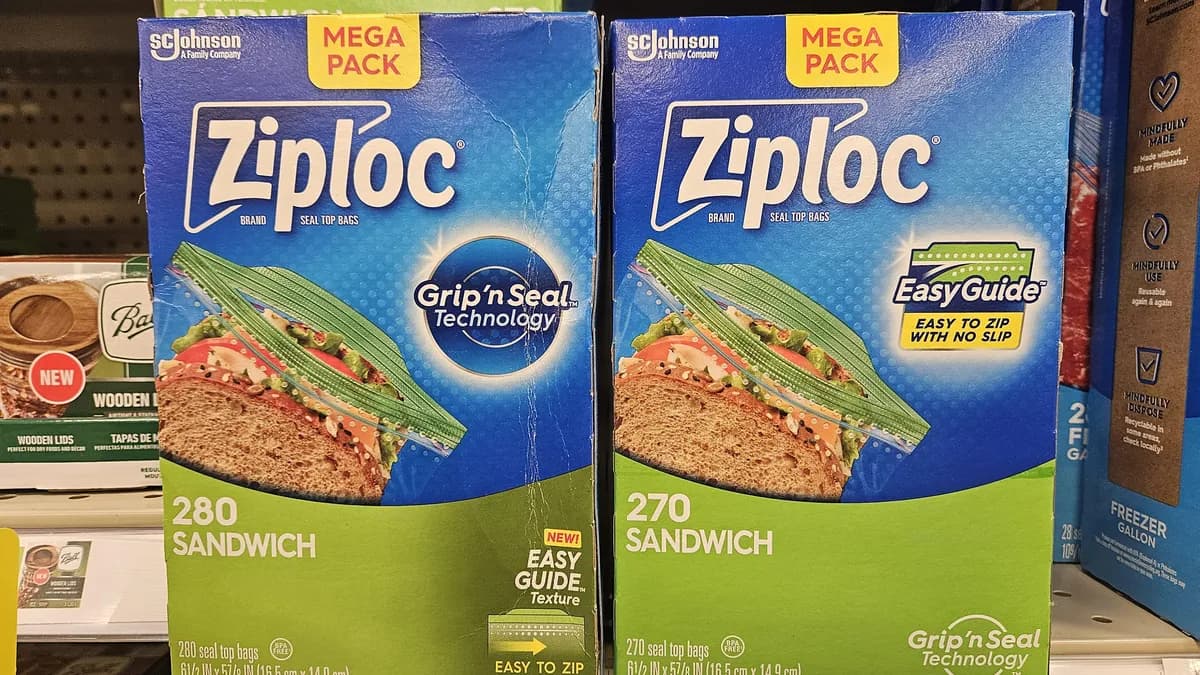 Ziploc Sandwich Bags — 280ct to 270ct