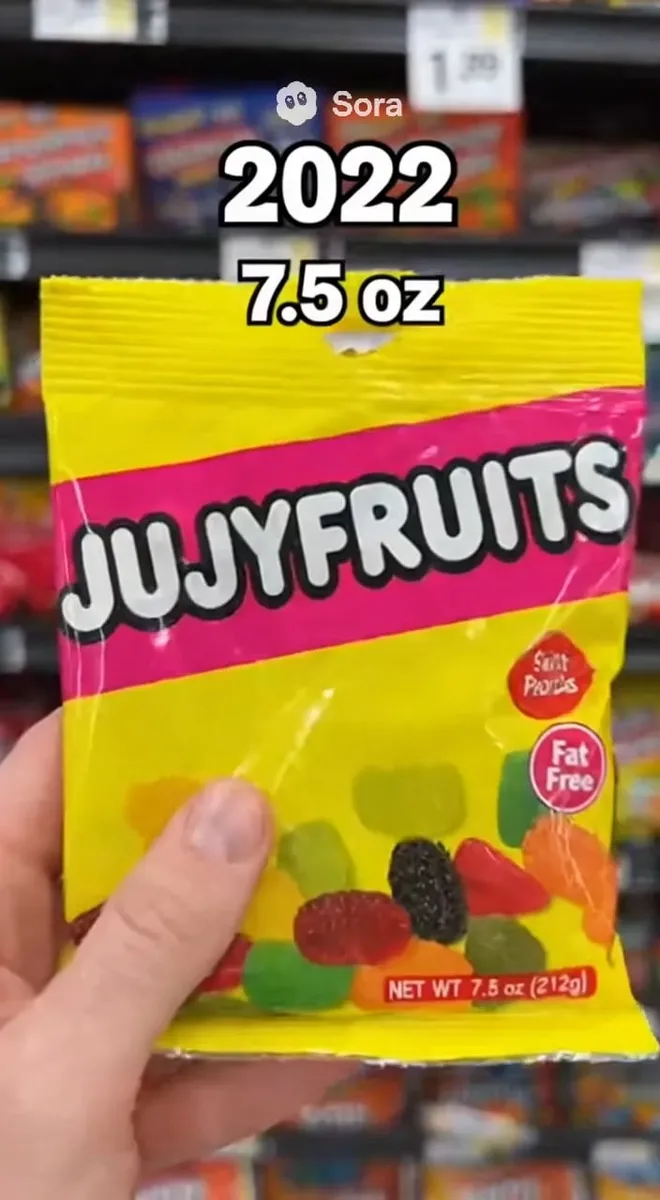 Jujyfruits Jujyfruits — 7.5oz to 5oz