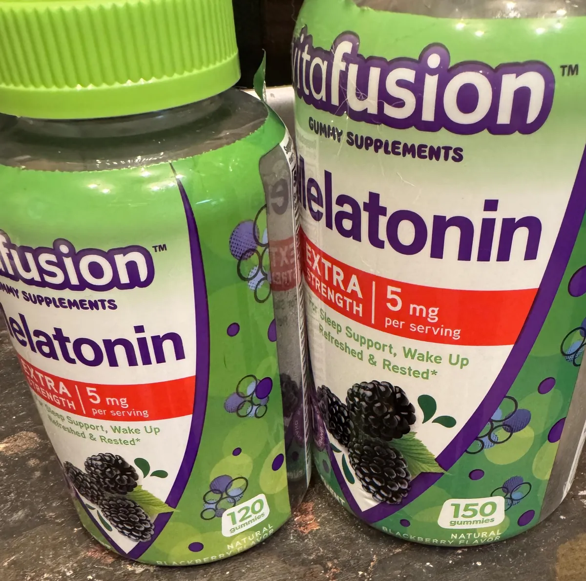 Vitafusion Melatonin Gummies — 150ct to 120ct