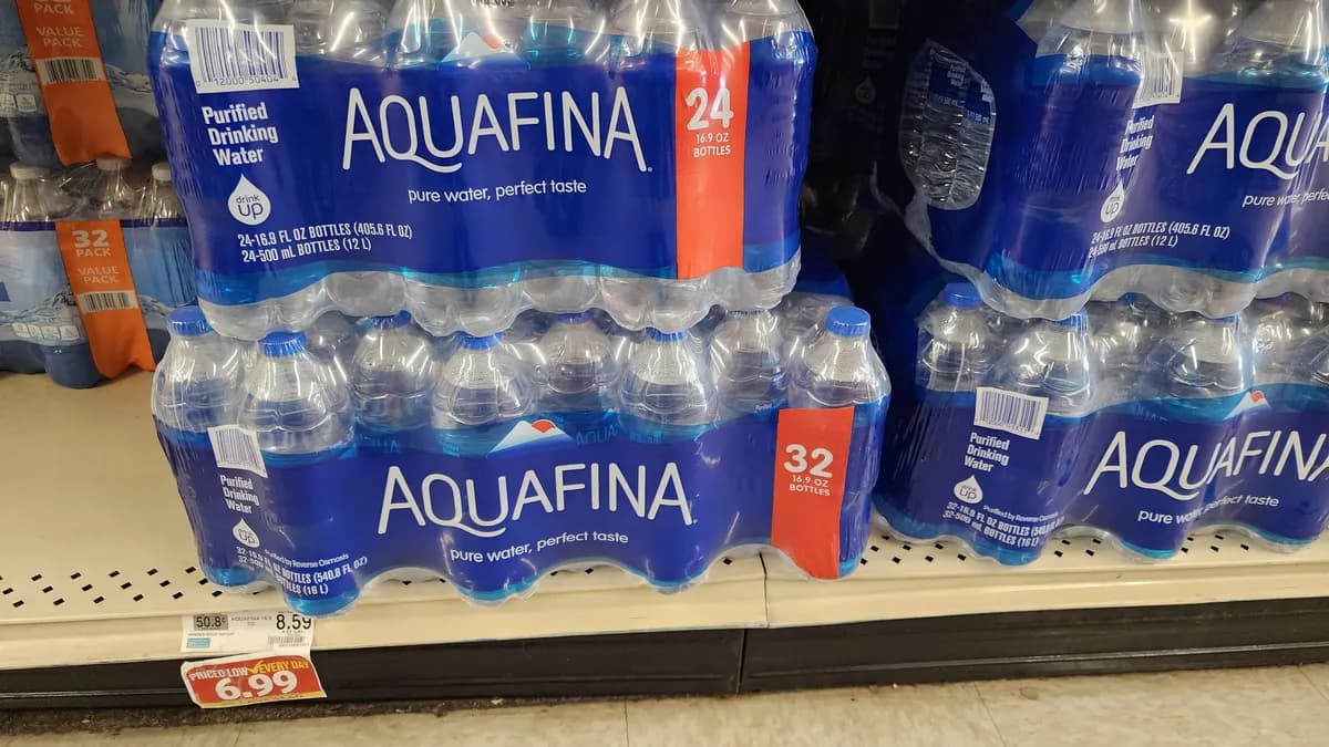Aquafina Aquafina bottled water — 32ct to 24ct