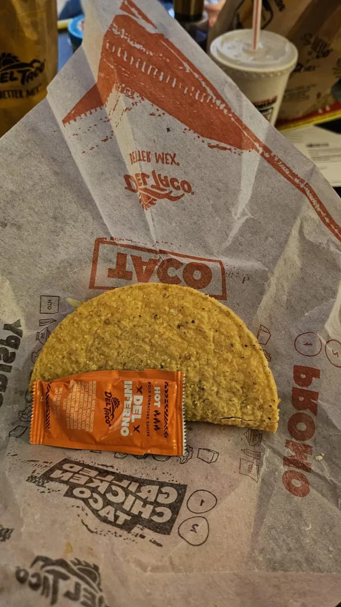 Del Taco Snack Tacos