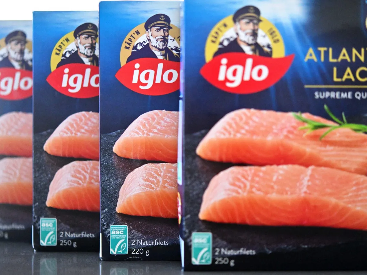 Iglo Atlantic Salmon — 250g to 220g
