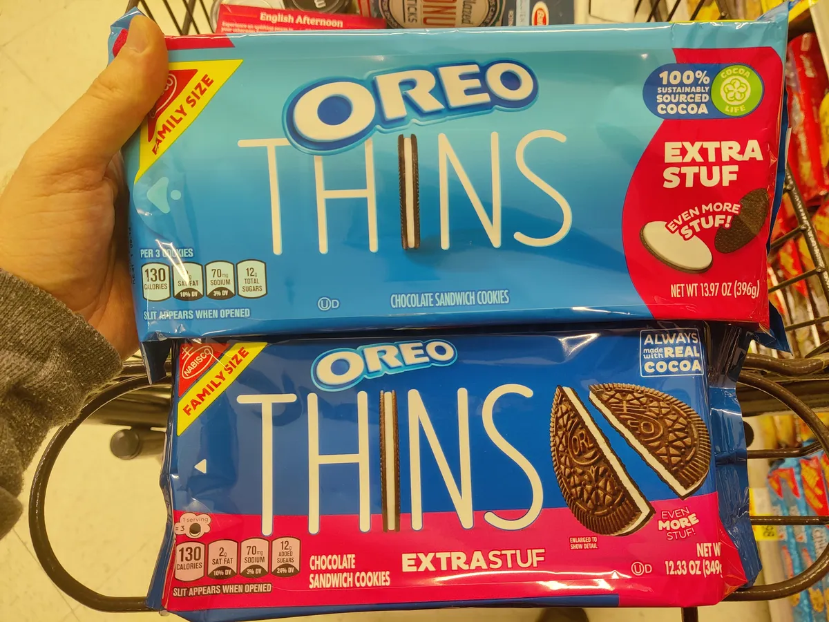 Nabisco Oreo Thins package