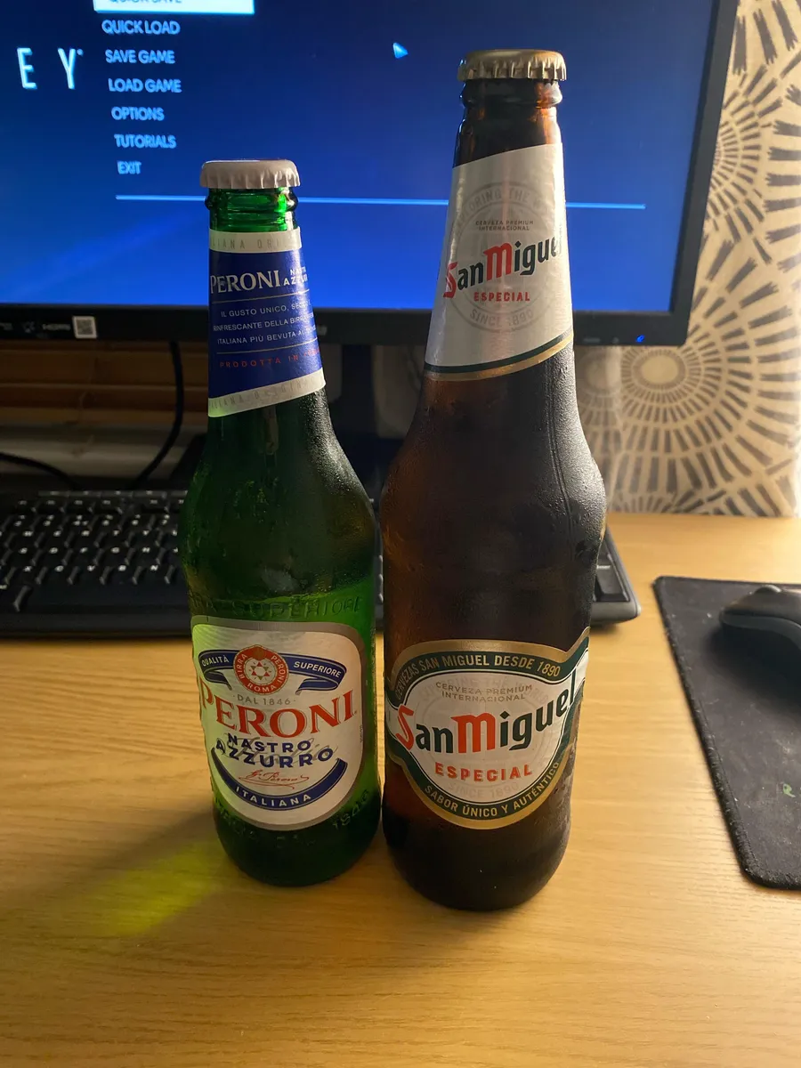 Peroni Large Peroni Bottles — 660ml to 500ml