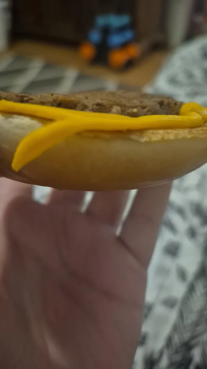 McDonald's burger patty