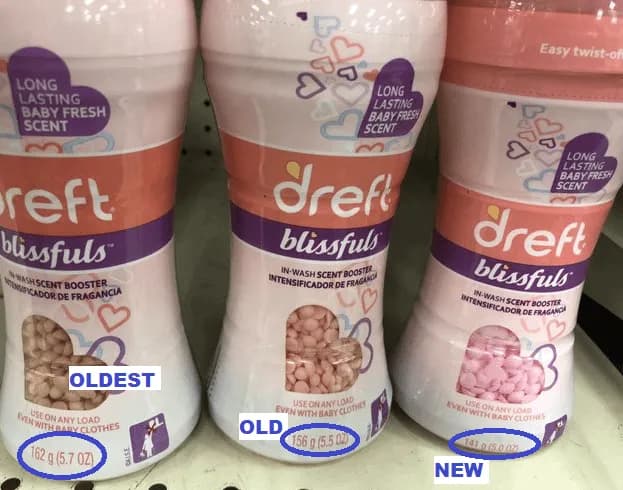 Dreft Blissfulls Scent Booster — 182g to 141g