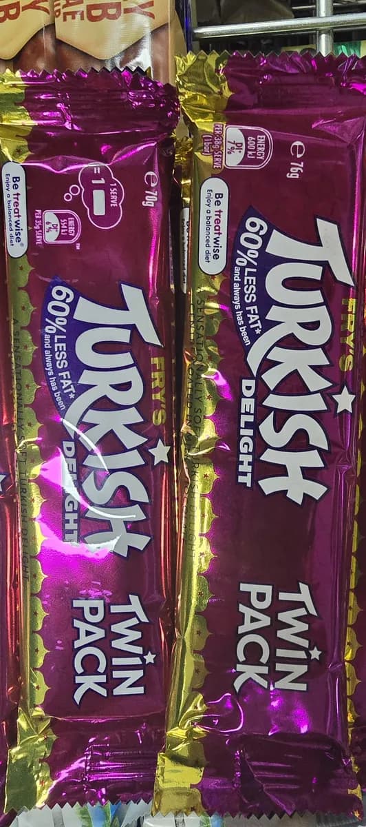 Cadbury Turkish delight package