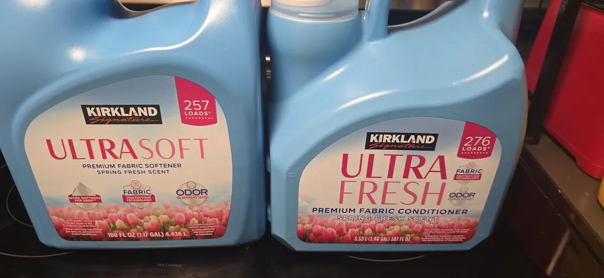 Kirkland Fabric Softener package photo