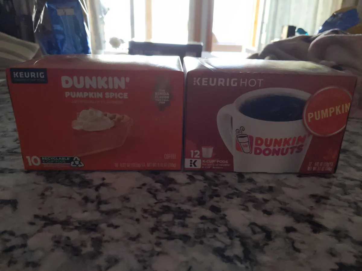 Dunkin' K Cups package photo