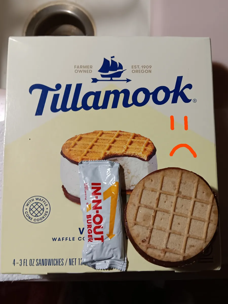 Tillamook Ice Cream Sandwiches