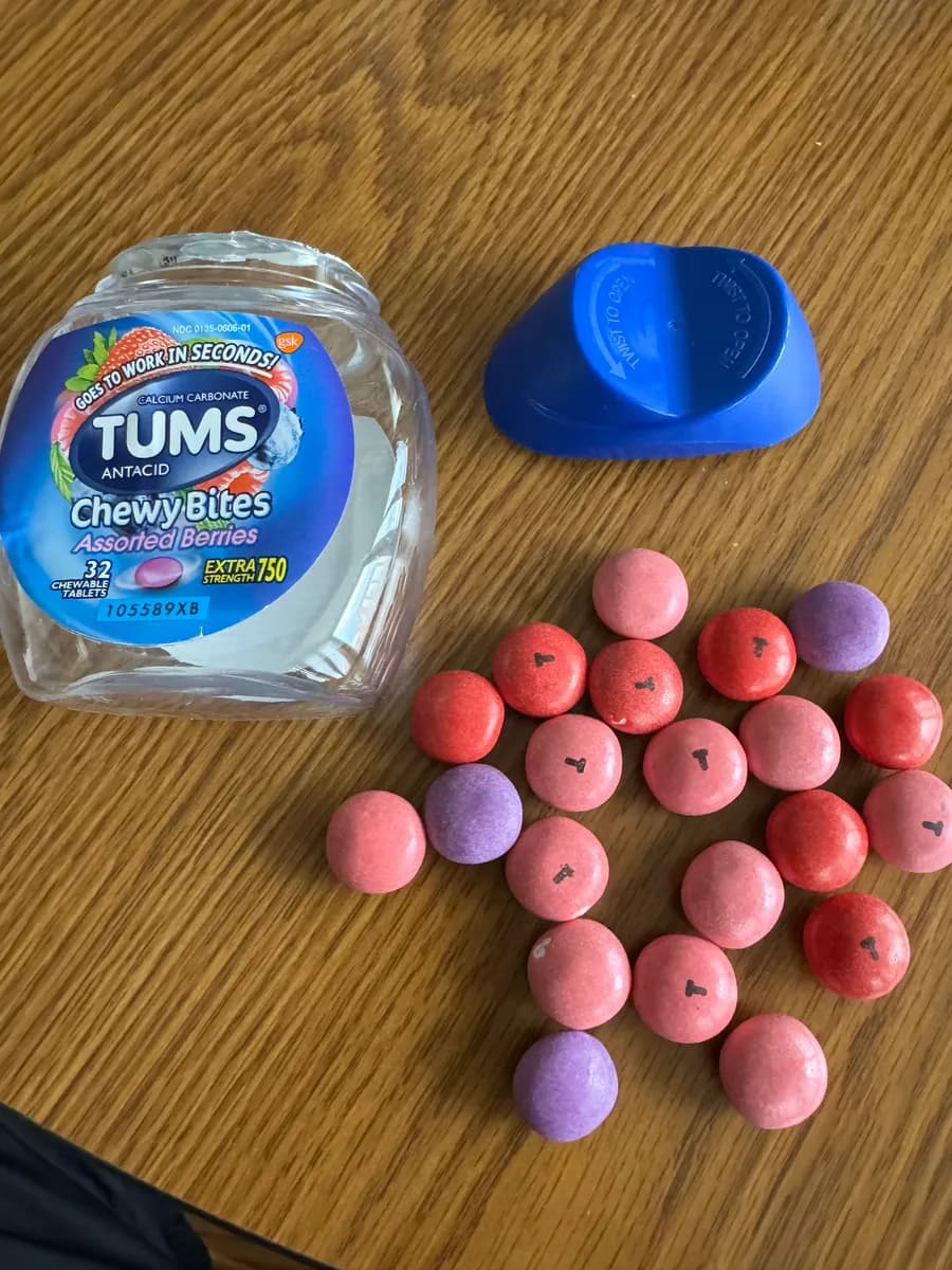 Tums Tums Chewy Bites — 32ct to 21ct