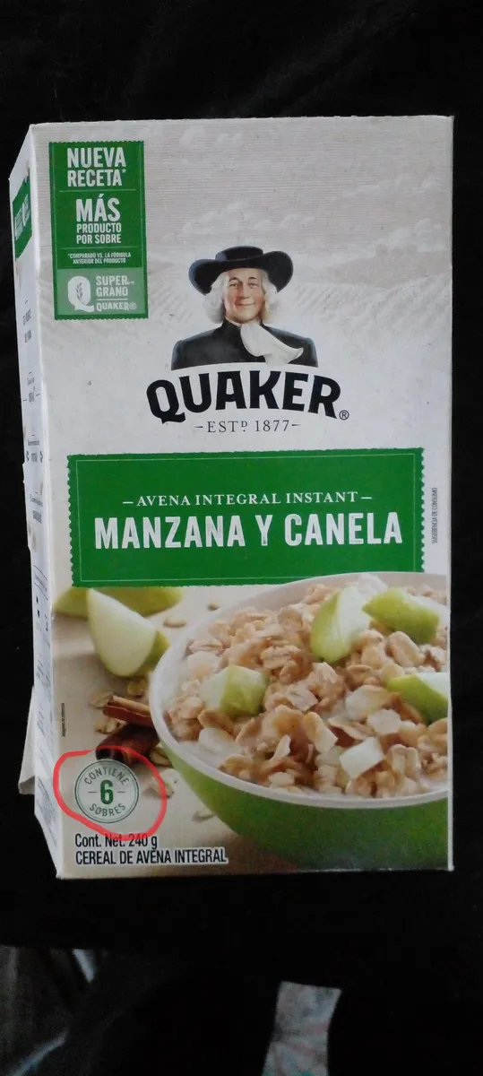 Quaker Instant Oatmeal Original — 12ct to 6ct