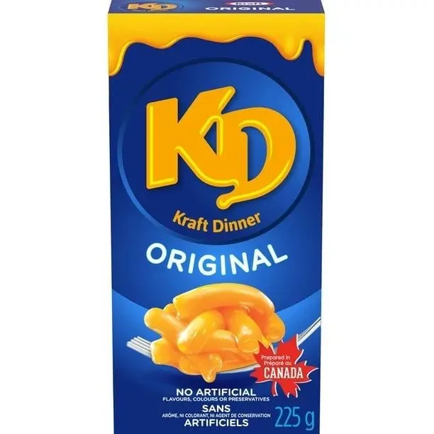 Kraft Kraft Dinner (KD) package