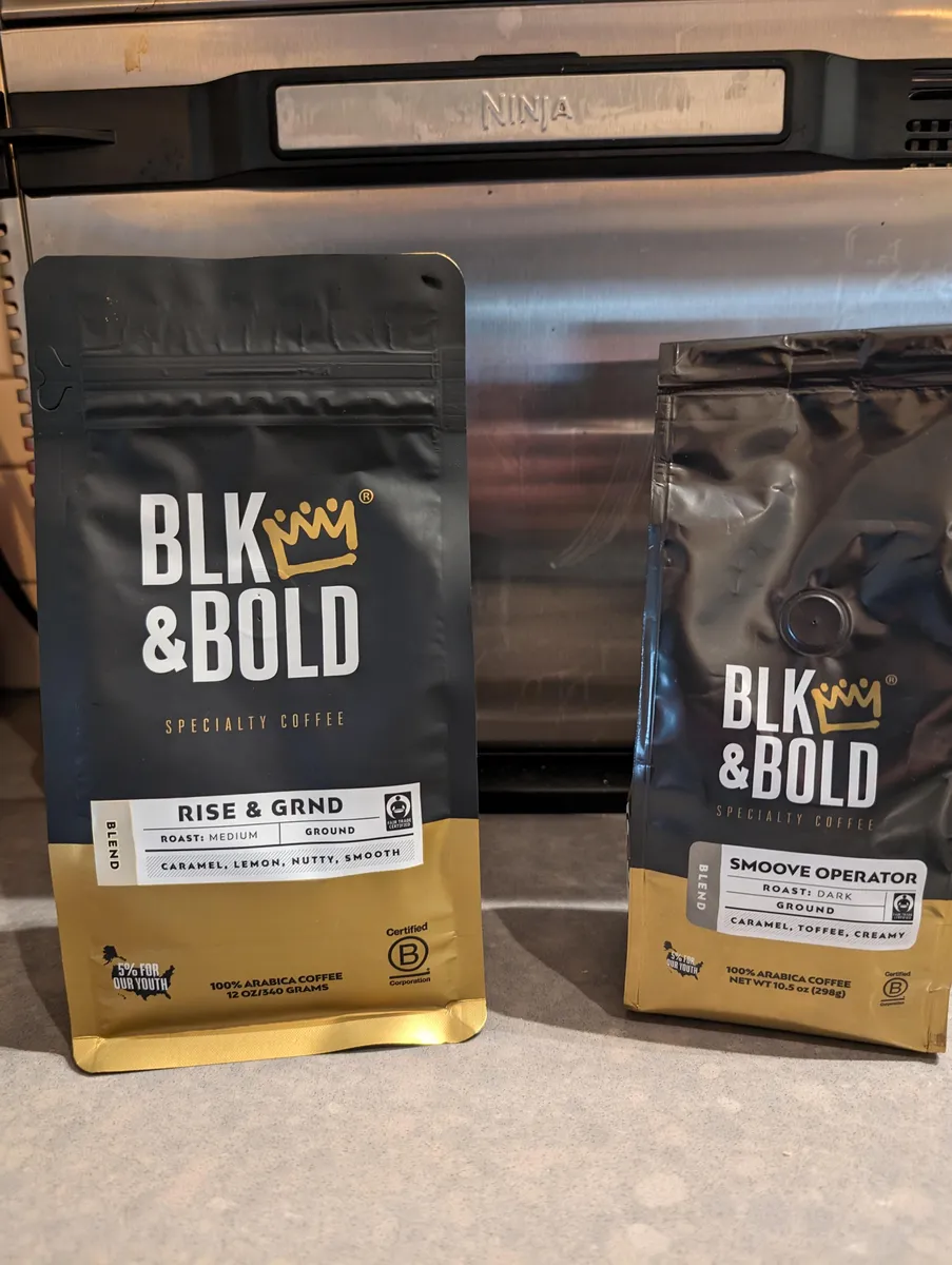 Blk & Bold Coffee — 12oz to 10.5oz