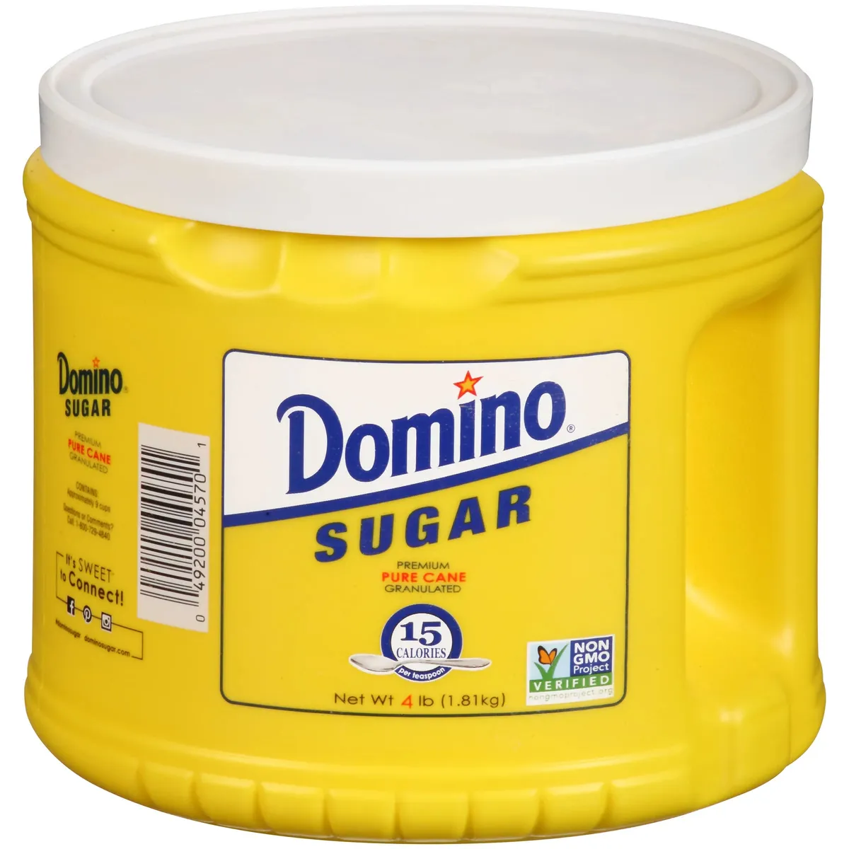 Domino's Premium Pure Cane Granulated Sugar — 4lb to 3.5lb