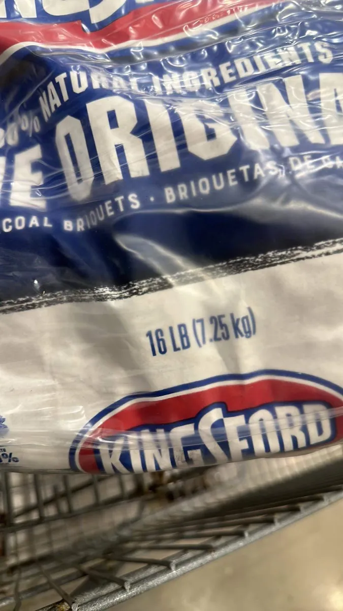 Kingsford Charcoal Briquettes — 20lb to 16lb