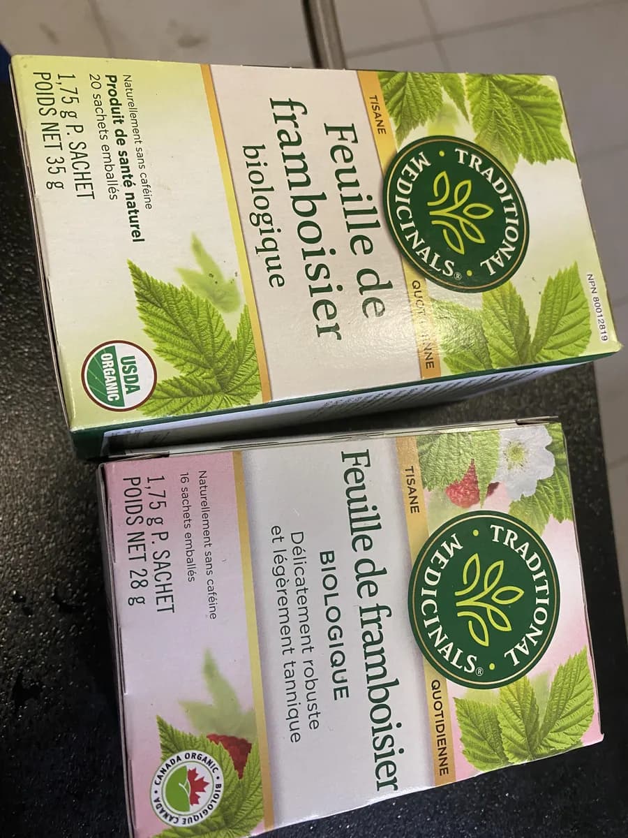 Traditional Medicinals Tea bags — 36ct to 32ct