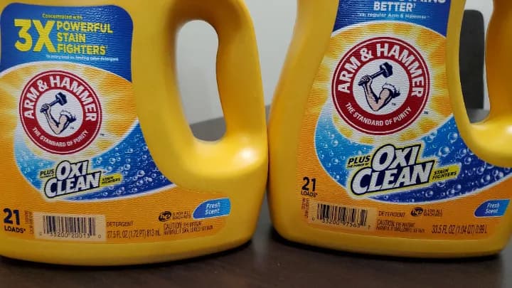 Arm & Hammer Arm & Hammer Oxi Laundry Detergent — 33.5fl oz to 27.5fl oz