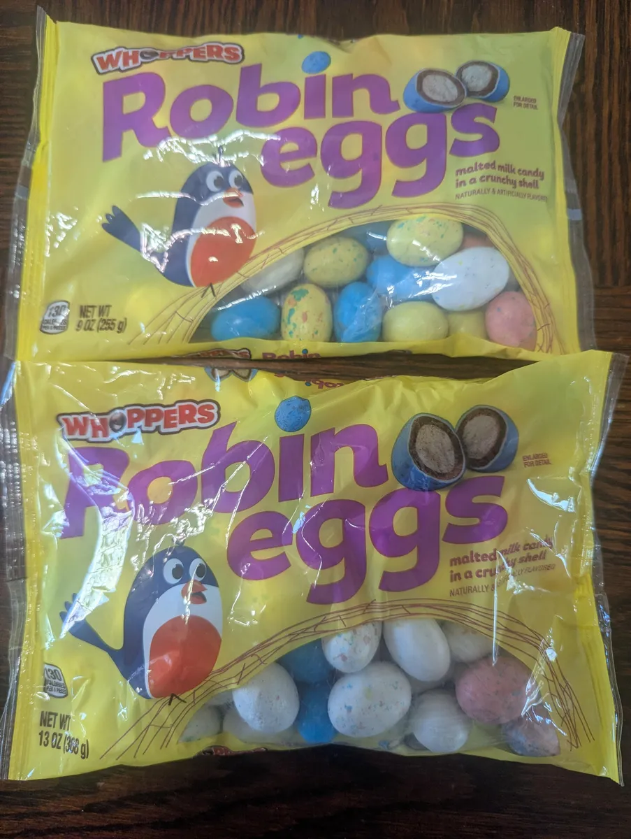 Whoppers Robin Eggs — 13oz to 9oz