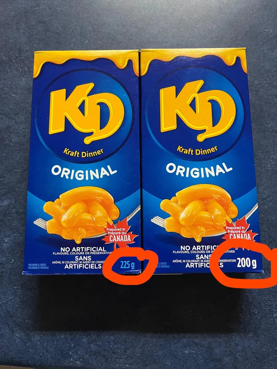 Kraft Kraft Dinner package