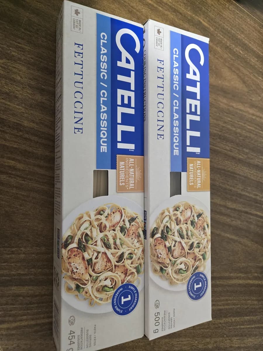 Catelli Catelli Pasta package photo