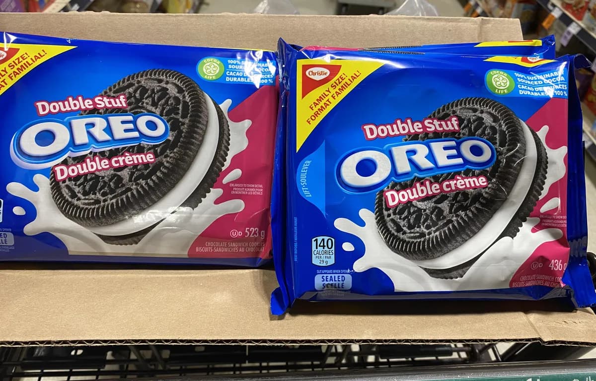 Nabisco Family Sized Oreos package