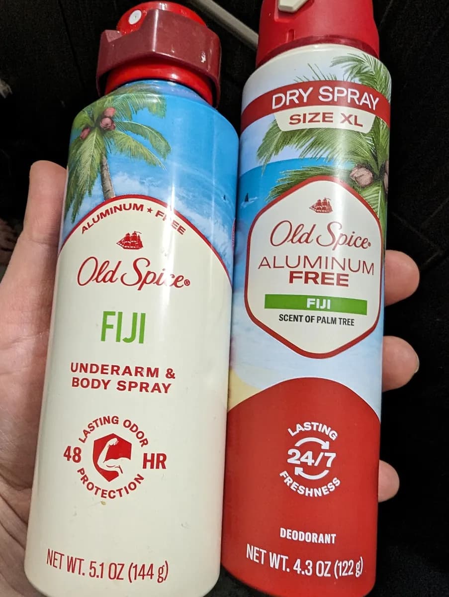Old Spice Deodorant — 5.1oz to 4.3oz