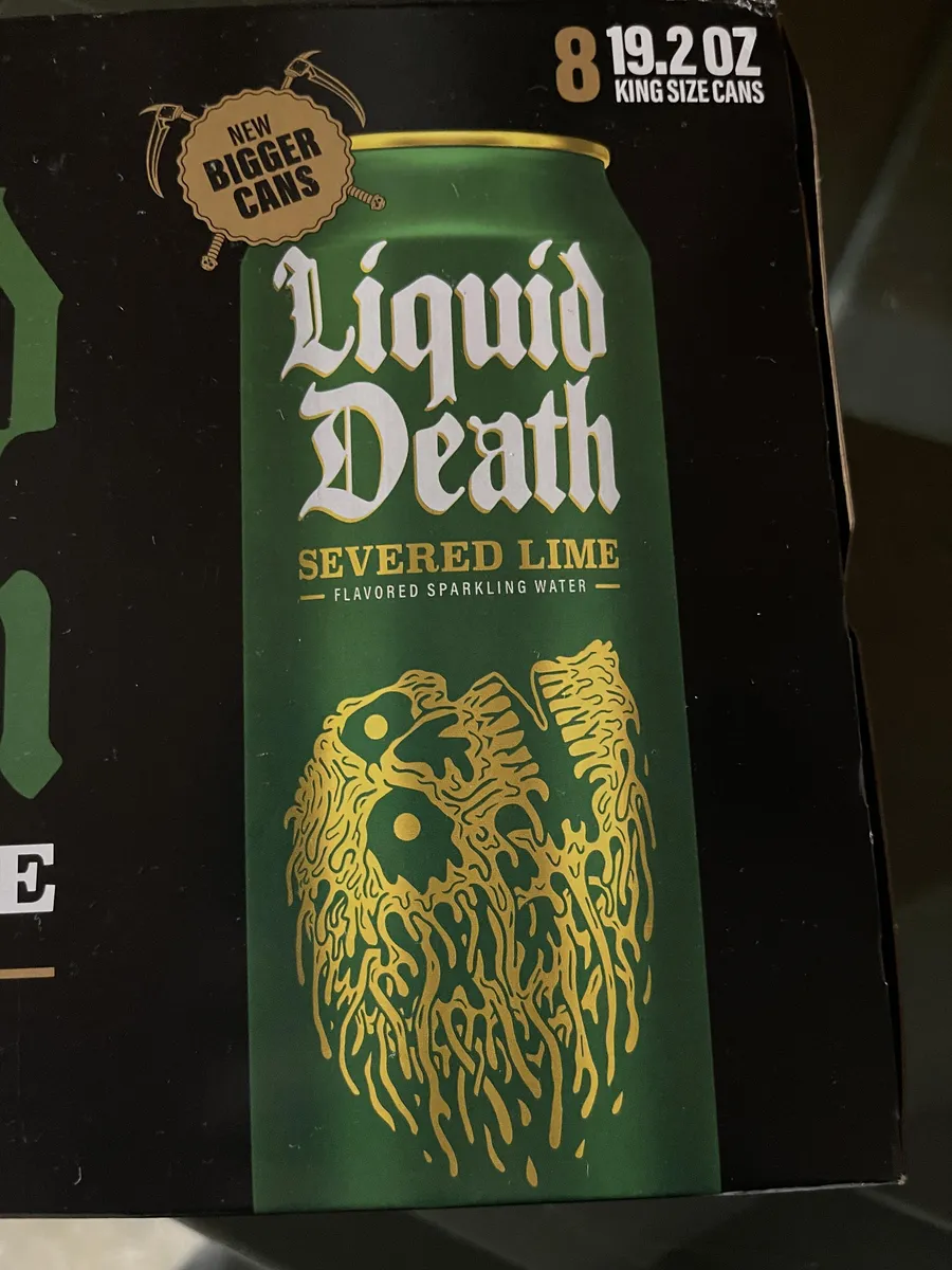 Liquid Death Liquid Death Water — 202.8fl oz to 153.6fl oz