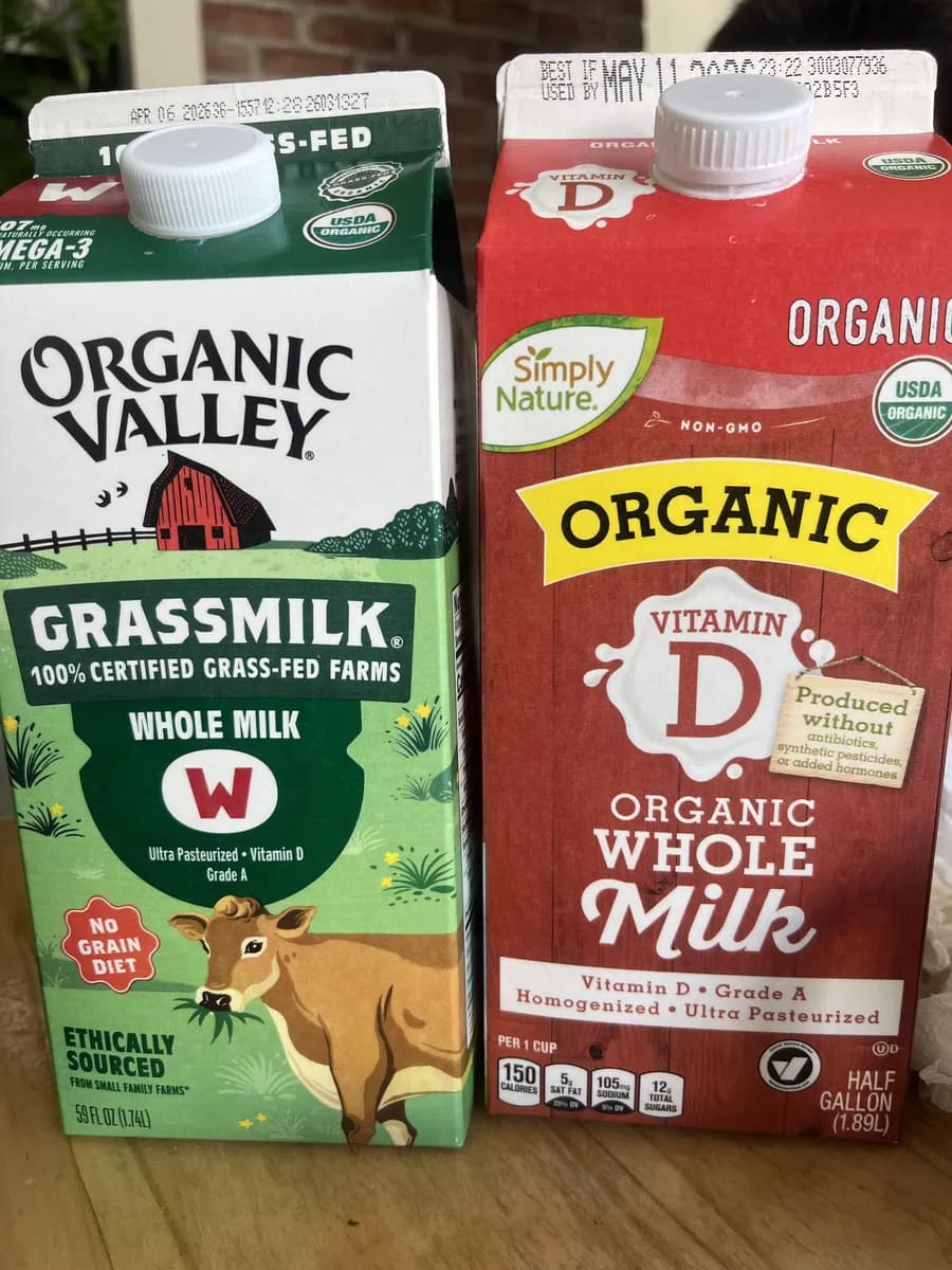 Organic Valley Organic Valley Milk — 64fl oz to 59fl oz