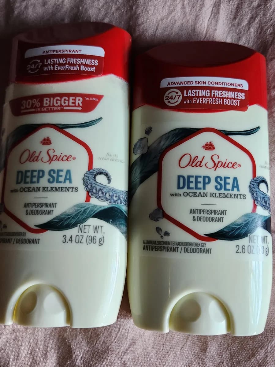 Old Spice Old Spice Deodorant — 3.4oz to 2.6oz
