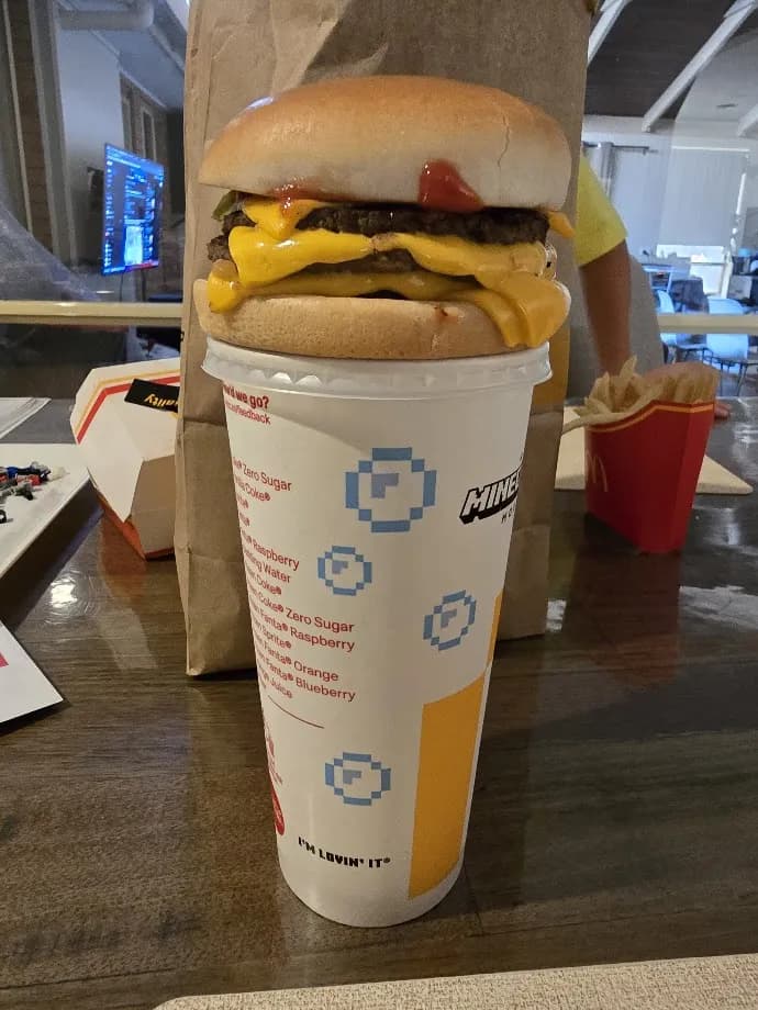 McDonald's Triple Cheeseburger