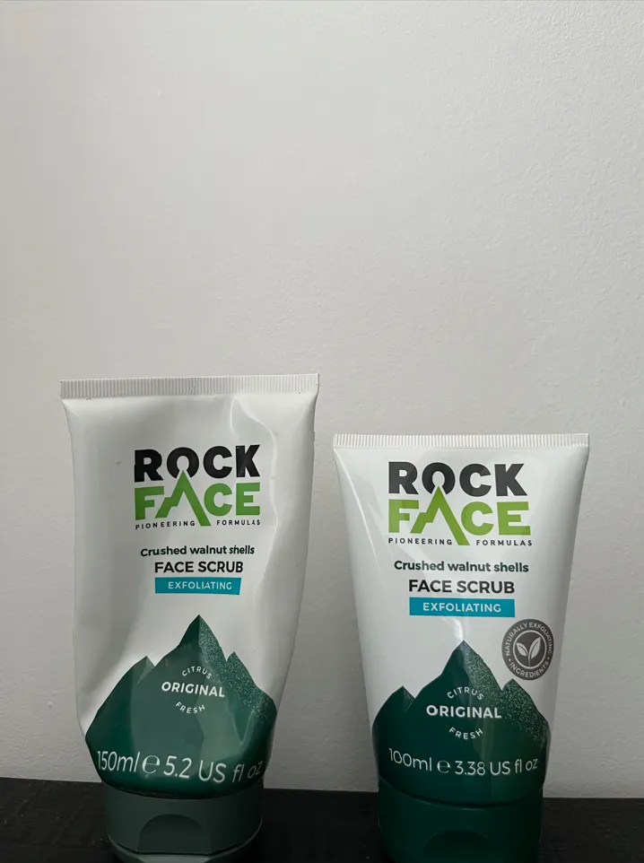 Rock Face face scrub package