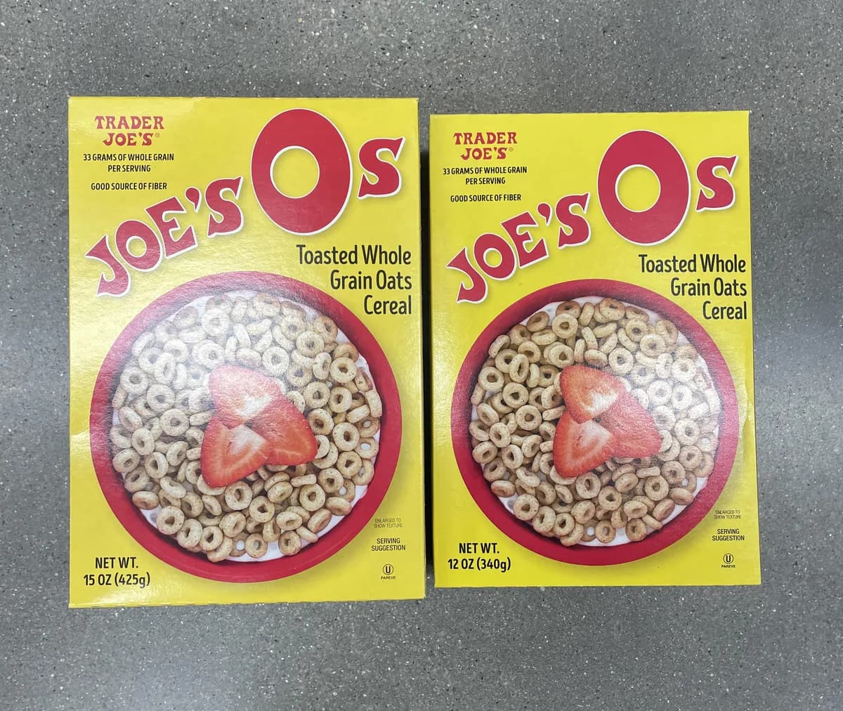 Trader Joe's Cereal package photo