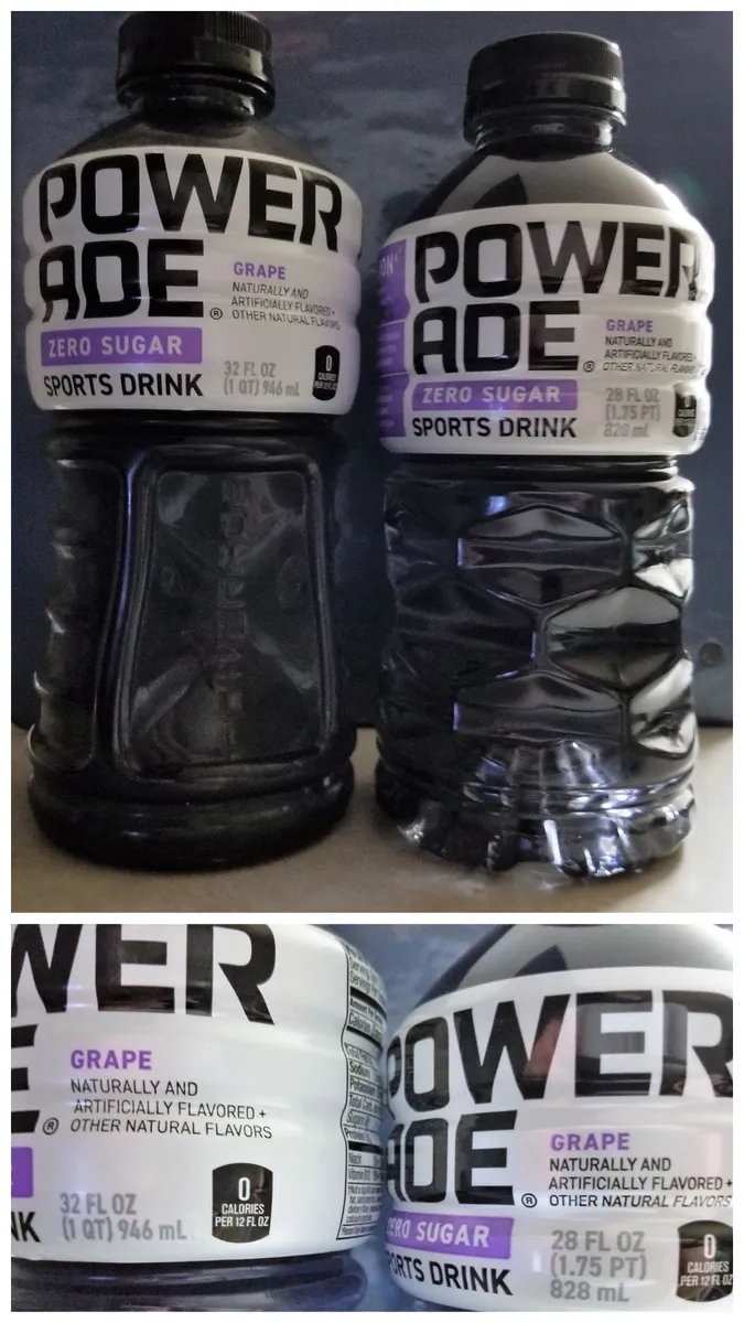 Powerade Powerade — 20fl oz to 17.5fl oz