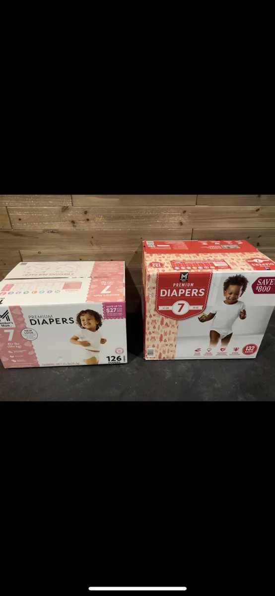 Sam's Club Diapers package photo