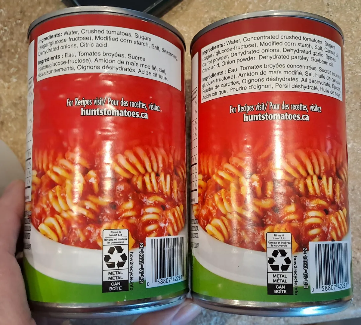 Hunts Tomato Sauce