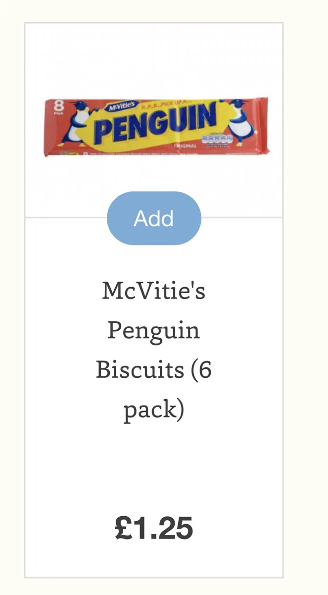 Penguin product photo