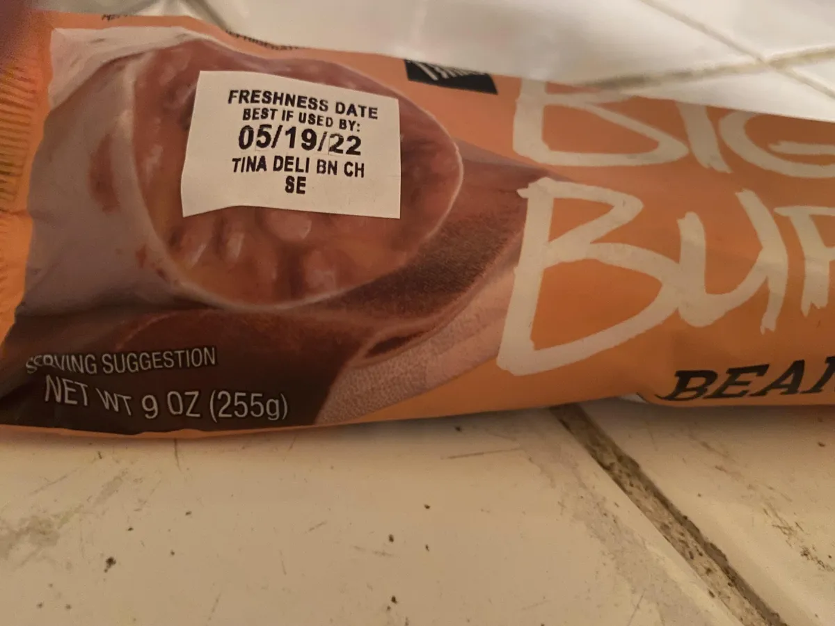 Tina's Bean and Cheese Burritos — 10.5oz to 9oz