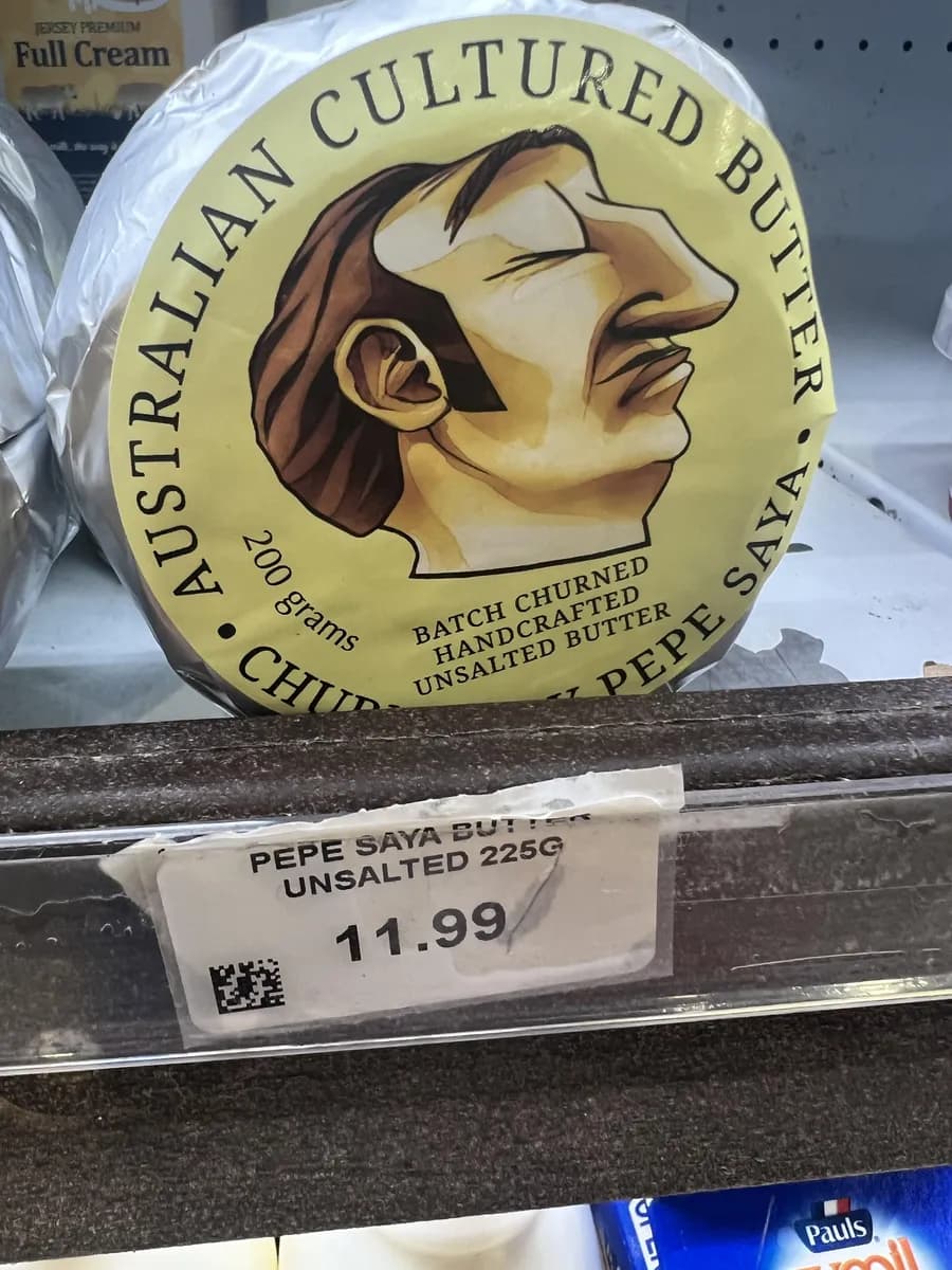 Pepe Saya Butter — 250g to 225g