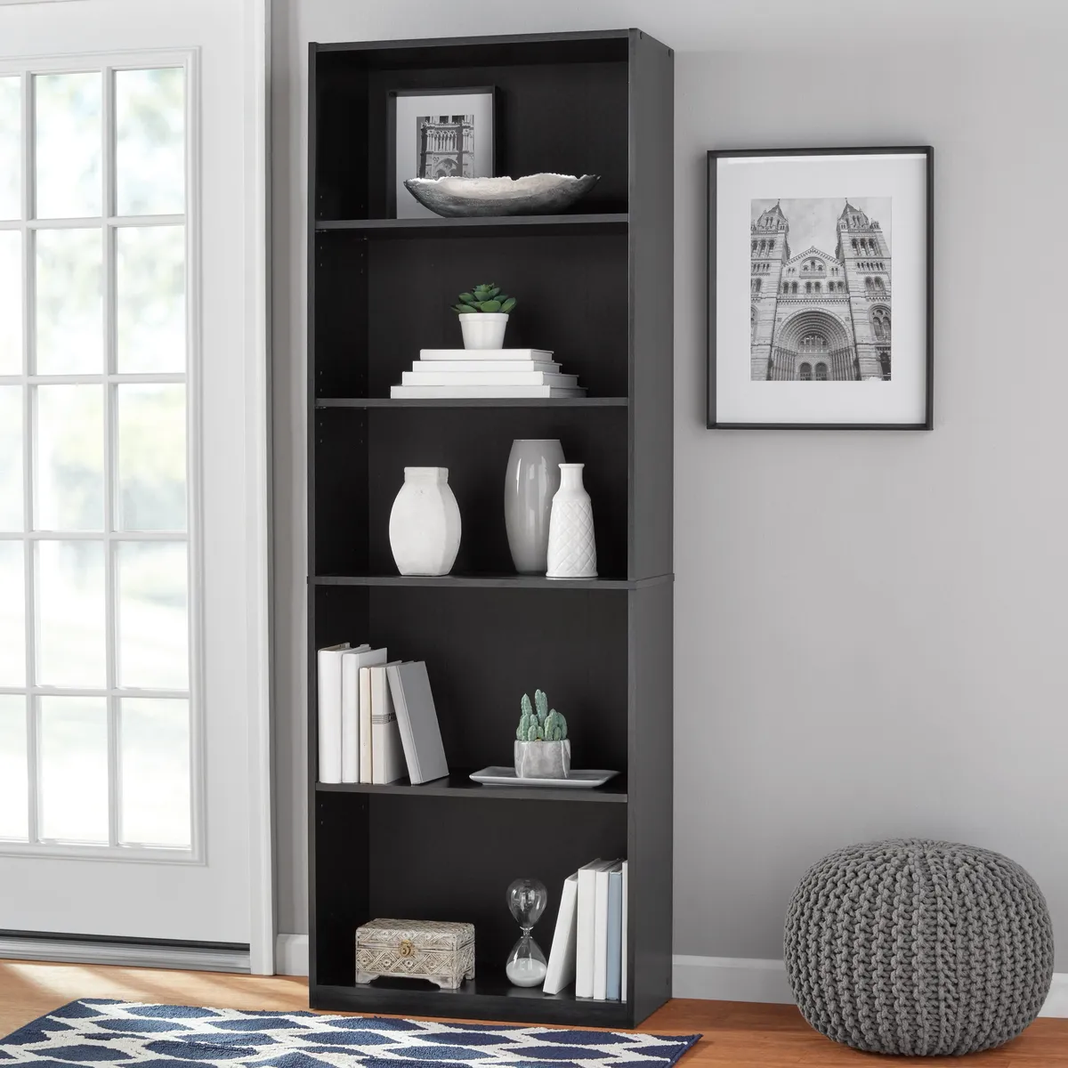 Walmart Five Shelf Bookcase package photo