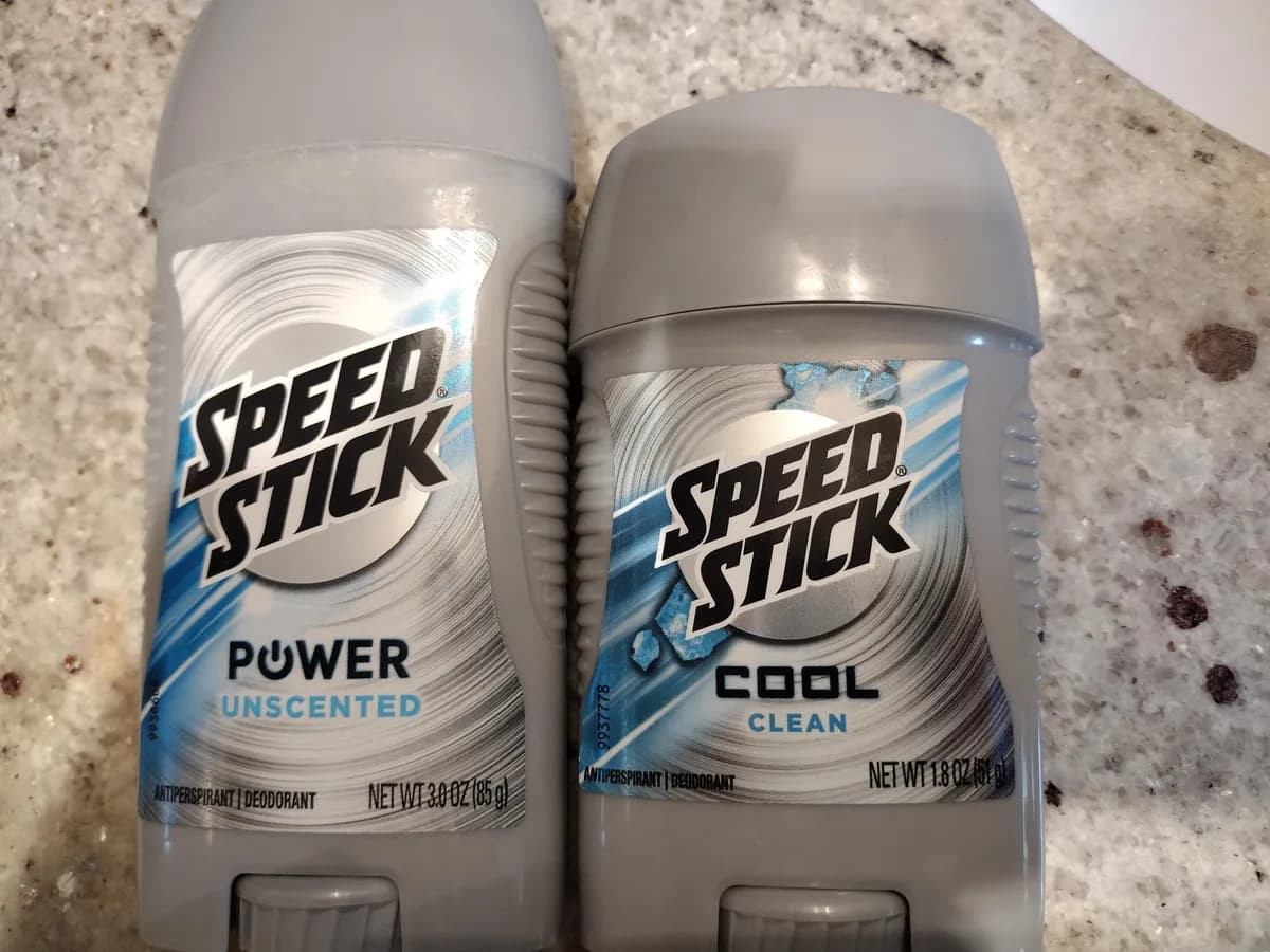Mennen Speed Stick Deodorant — 3oz to 1.8oz