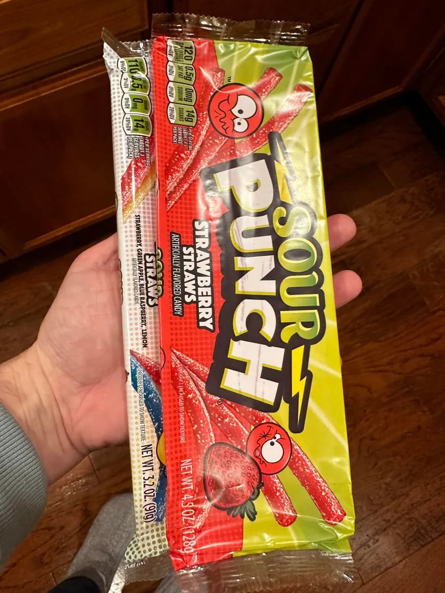 Sour Punch Sour Punch Candy — 4.5oz to 3.2oz