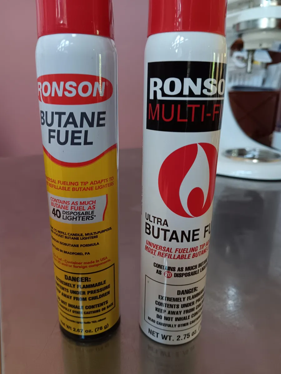 Ronson lighter — 2.75oz to 2.67oz