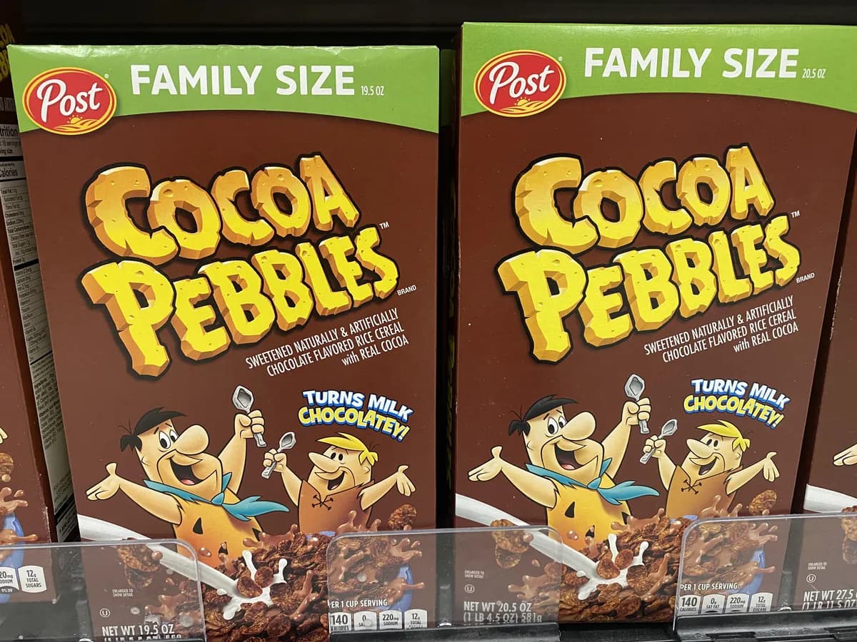 Post Family Size Cereal — 20.5oz to 19.5oz