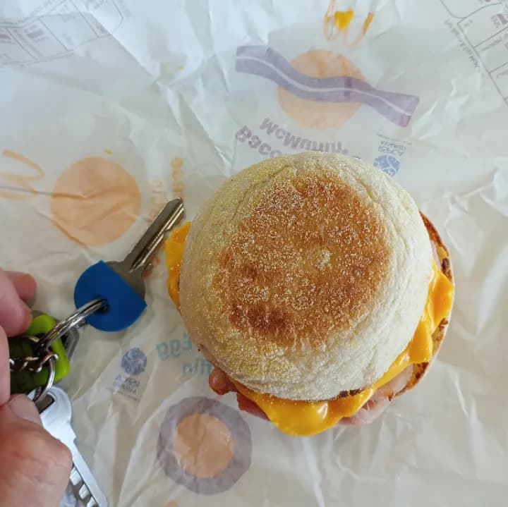 McDonald's Bacon and Egg McMuffin