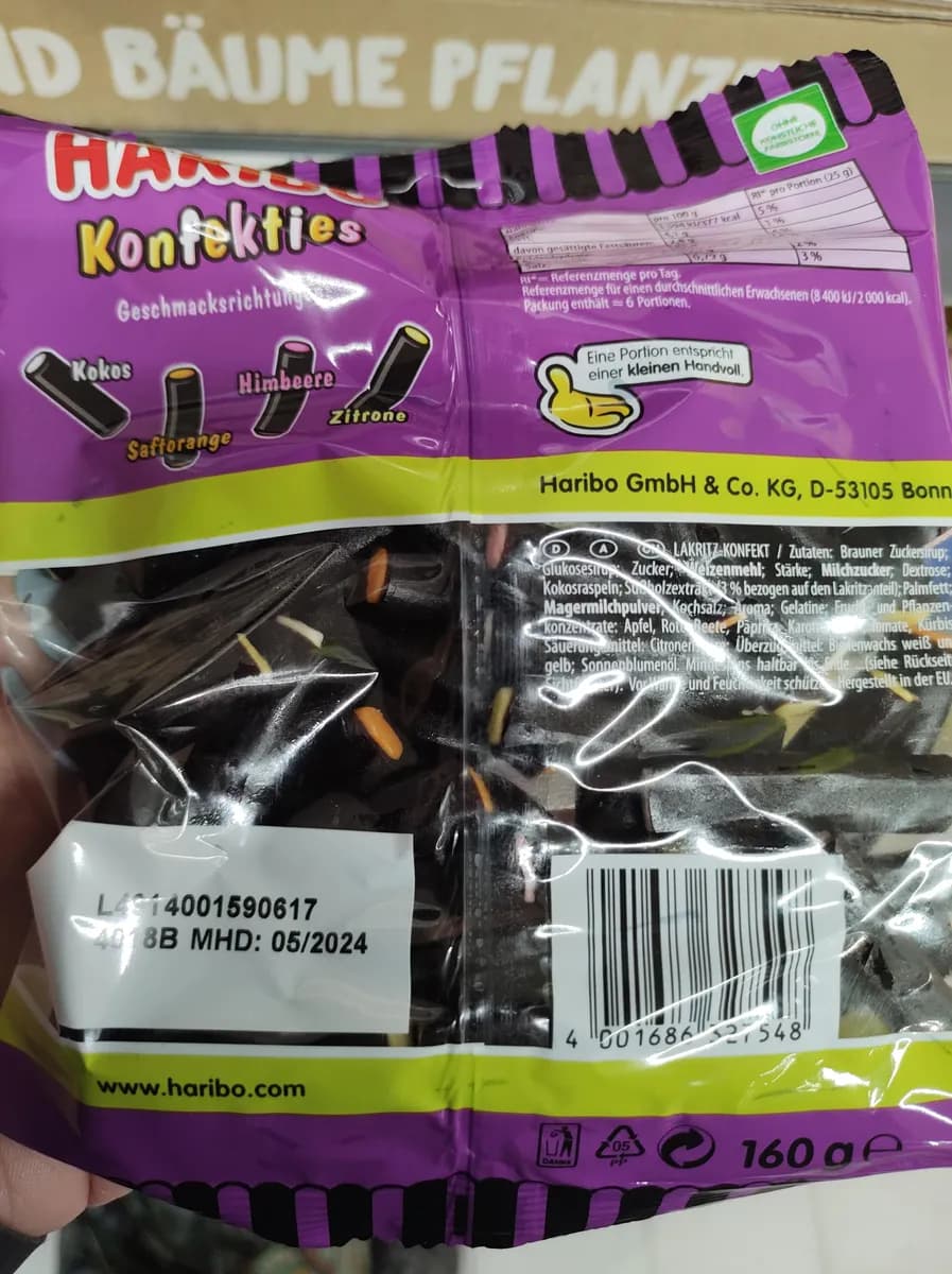 Haribo Haribo gummy candy package photo