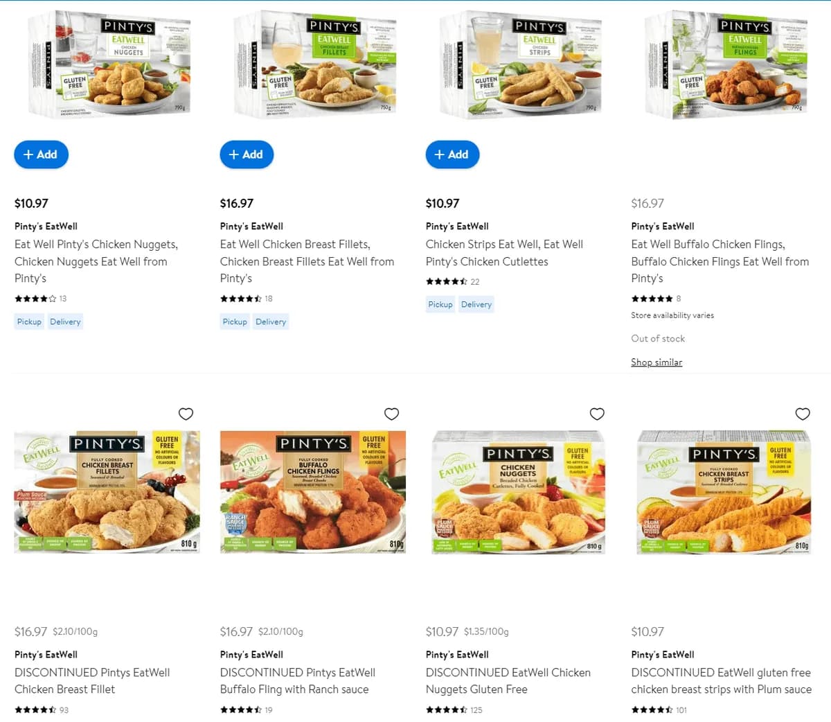 Pinty's EatWell — 810g to 750g
