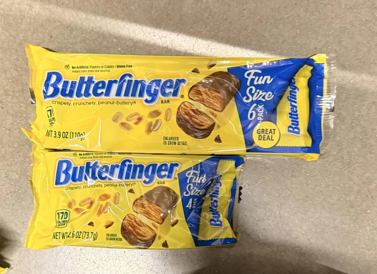 Nestle Butterfinger Share Pack — 6ct to 4ct