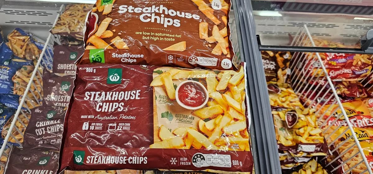 WW Steak Chips — 1000g to 900g