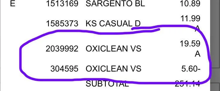 OxiClean Stain Remover — 11.6lb to 9.28lb
